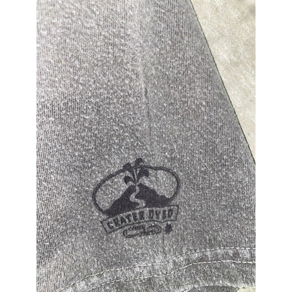 Crazy Shirts Hawaii Crater Dyed Gray T Shirt “Dads Grill” Sz Small - Picture 3 of 4